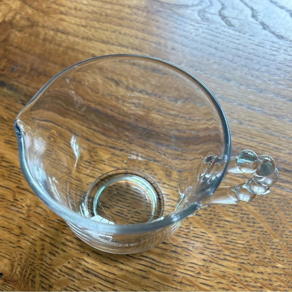 Vintage Candlewick Sugar and Creamer set with matching underplate! - Picture 8 of 9